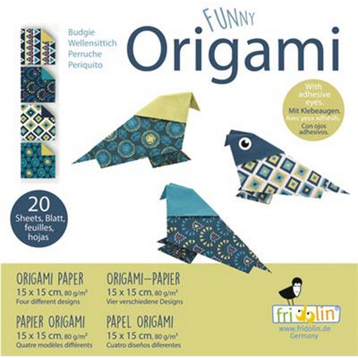 Kids Origami - Pappagallino