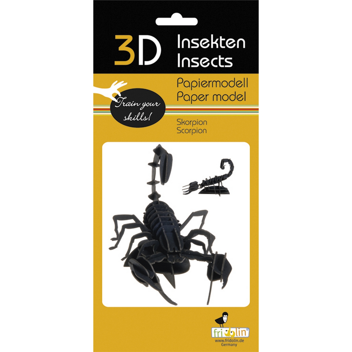 Scorpione - Modello di carta 3D