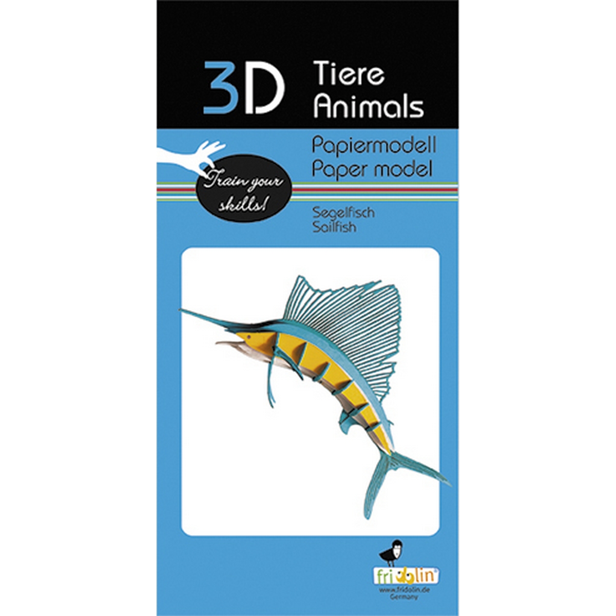 Marlin - Modello di carta 3D