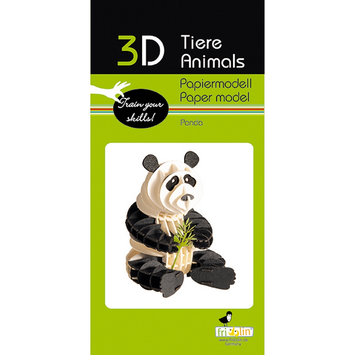 Panda - Modello di carta 3D