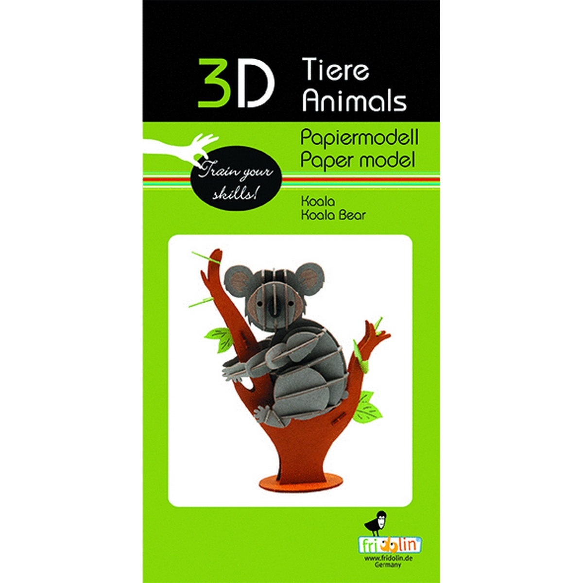 Koala - Modello di carta 3D