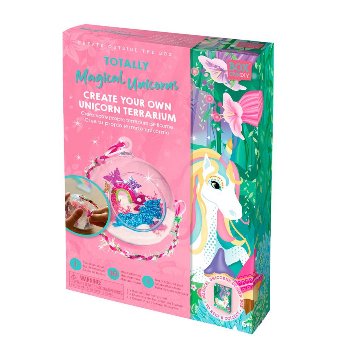 Box Candiy - Terrarium Unicorno