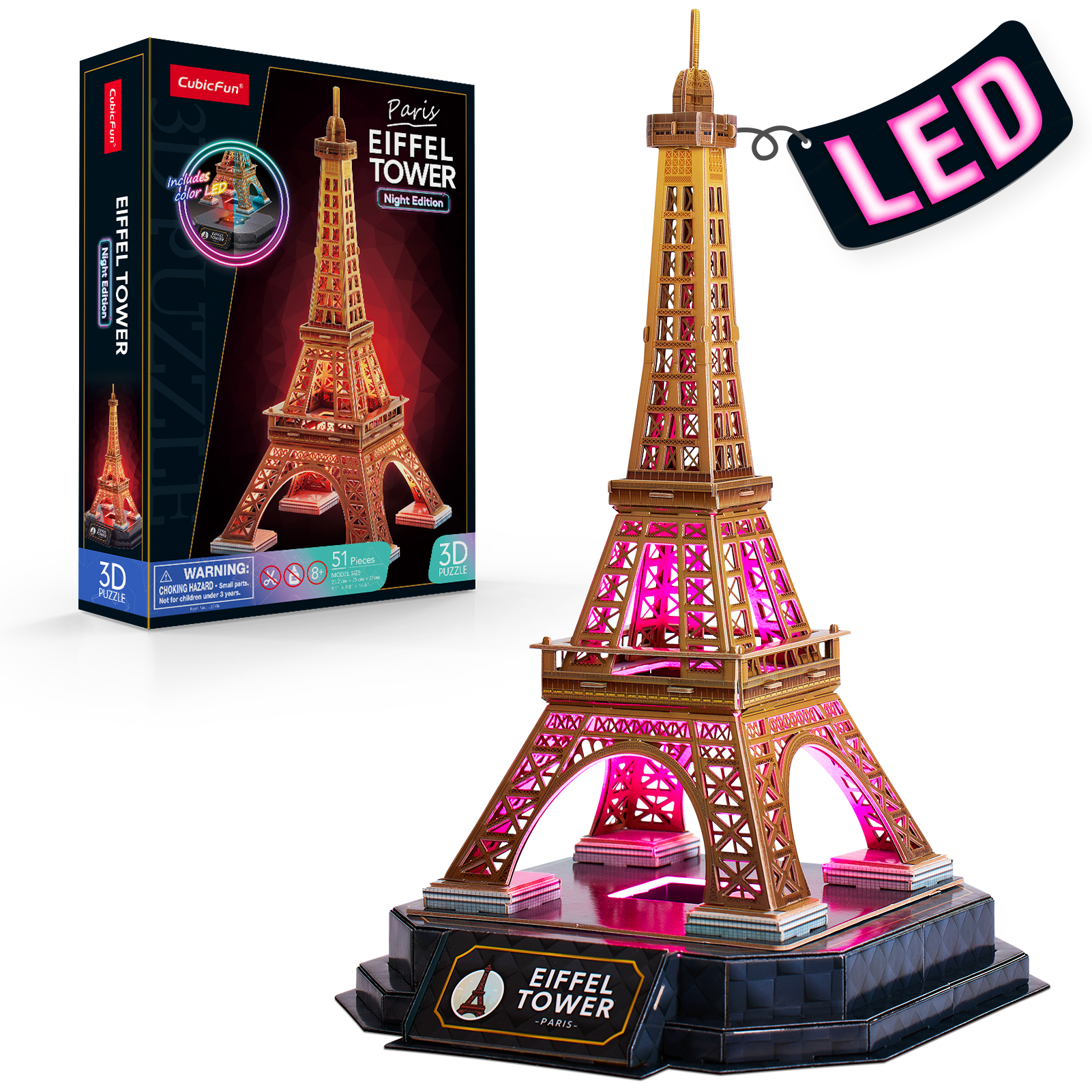 Monumenti Led - Torre Eiffel Parigi
