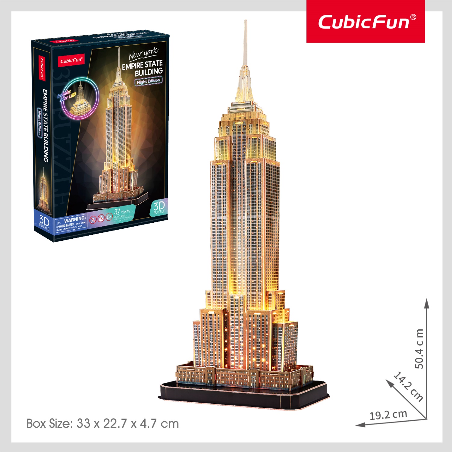 L539h.CBF Monumenti Led - Empire State Building