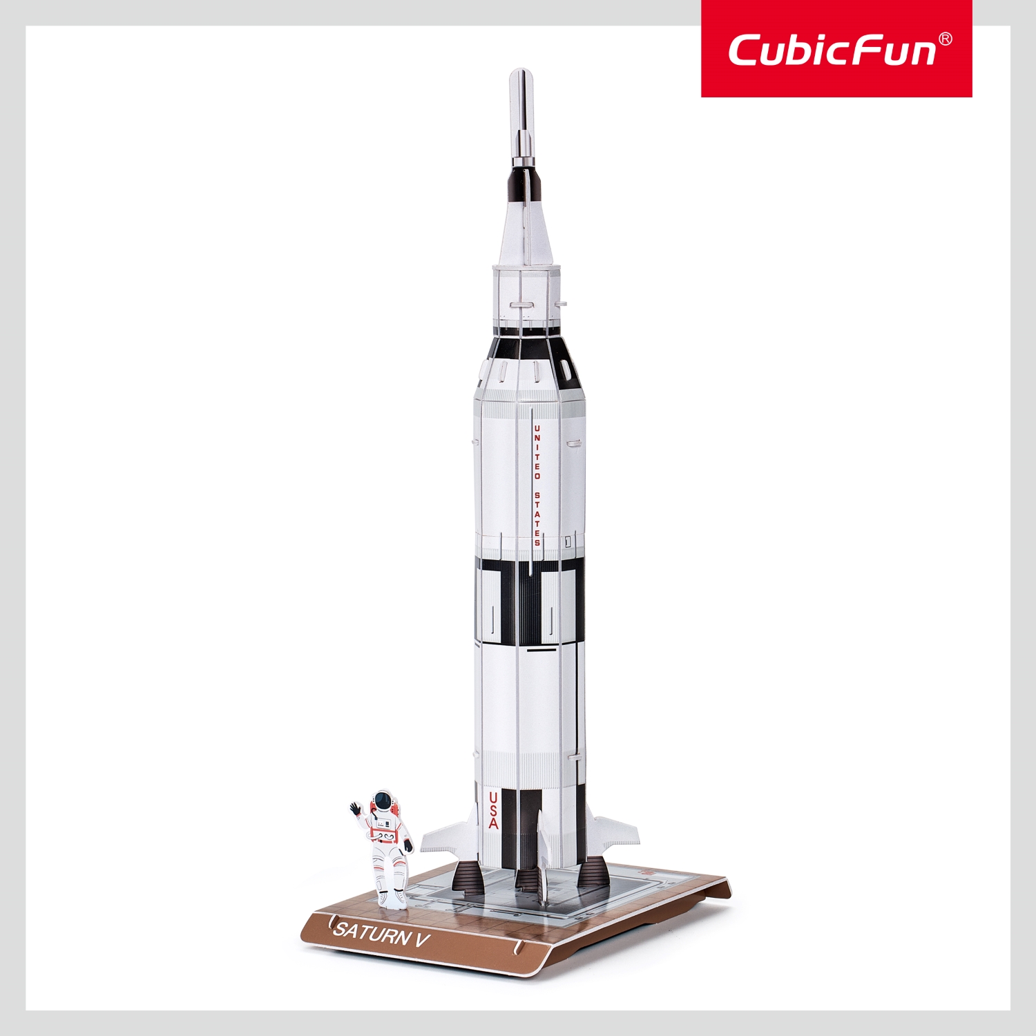Puzzle 3D - Razzo Saturno V