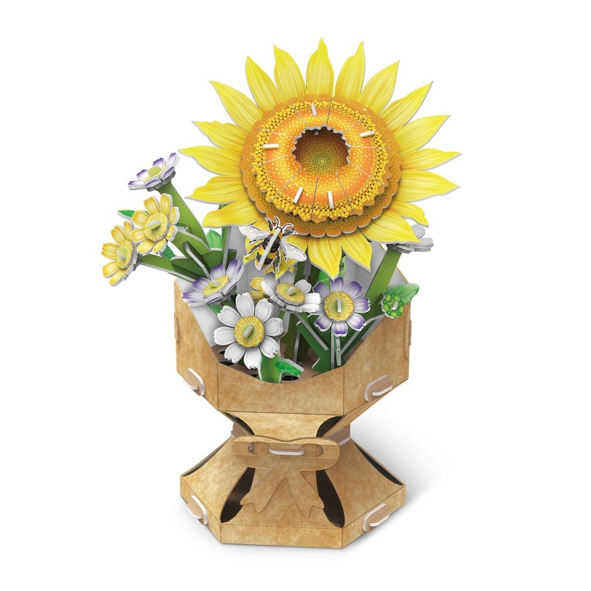 W3303h.CBF Botanical: Flower Bouquet - Girasole