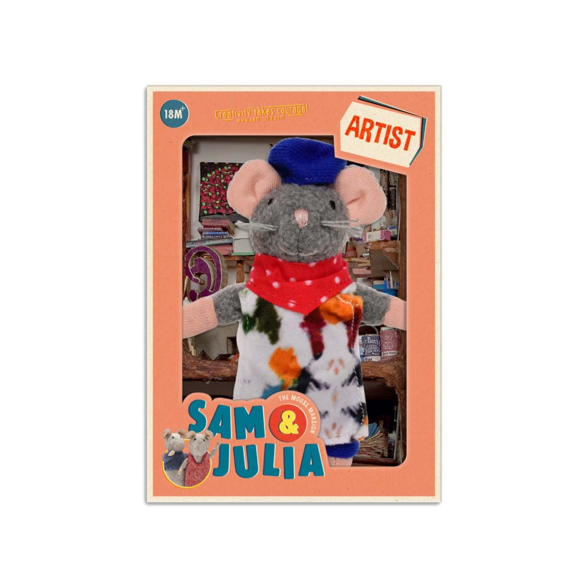 Sam & Julia - Peluche Artista