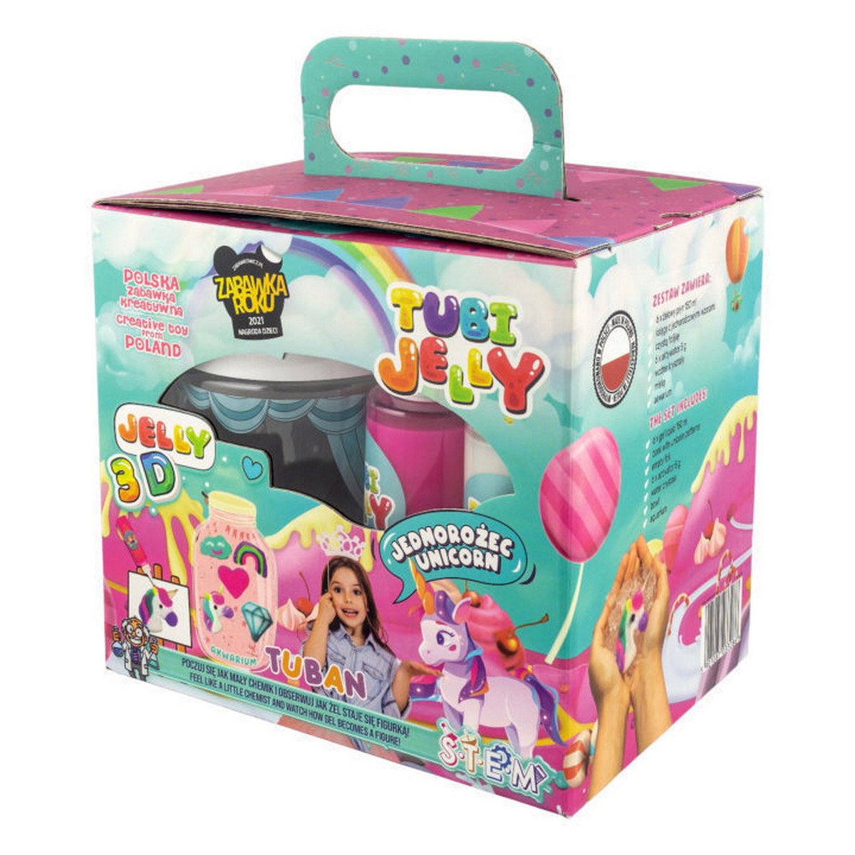 Tubi Jelly 6 Colori - Acquario Unicorno