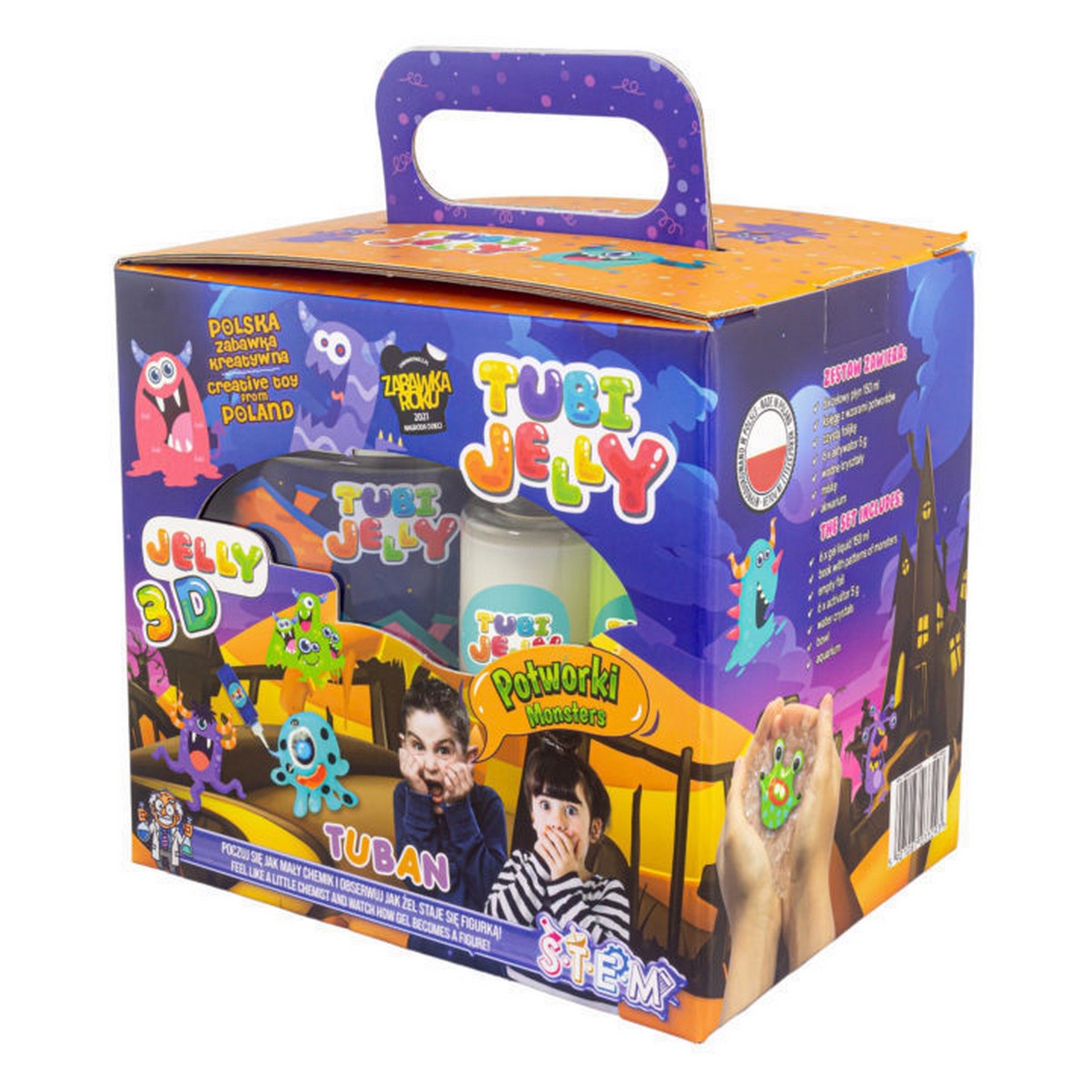 Tubi Jelly 6 Colori - Acquario Mostri