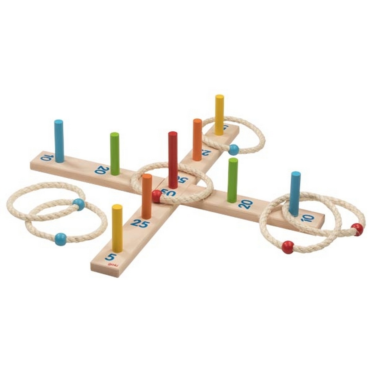 Gioco degli anelli colorato