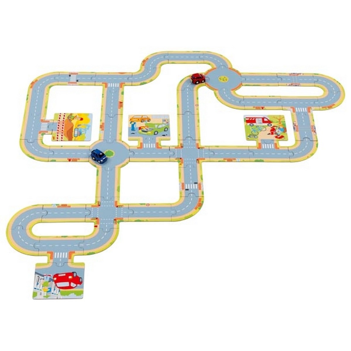 Pista con 2 Veicoli