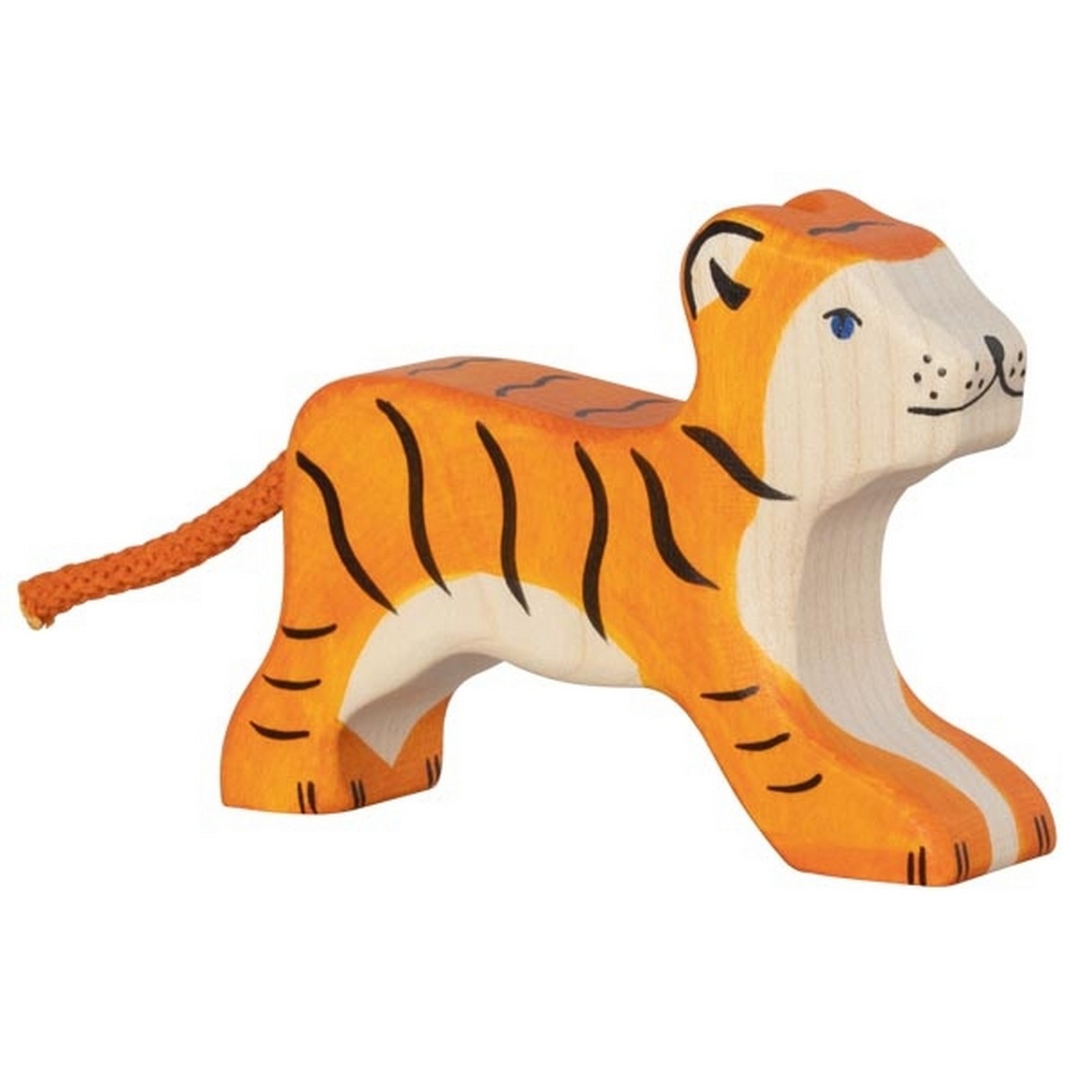 Tigre piccola che corre - Holztiger
